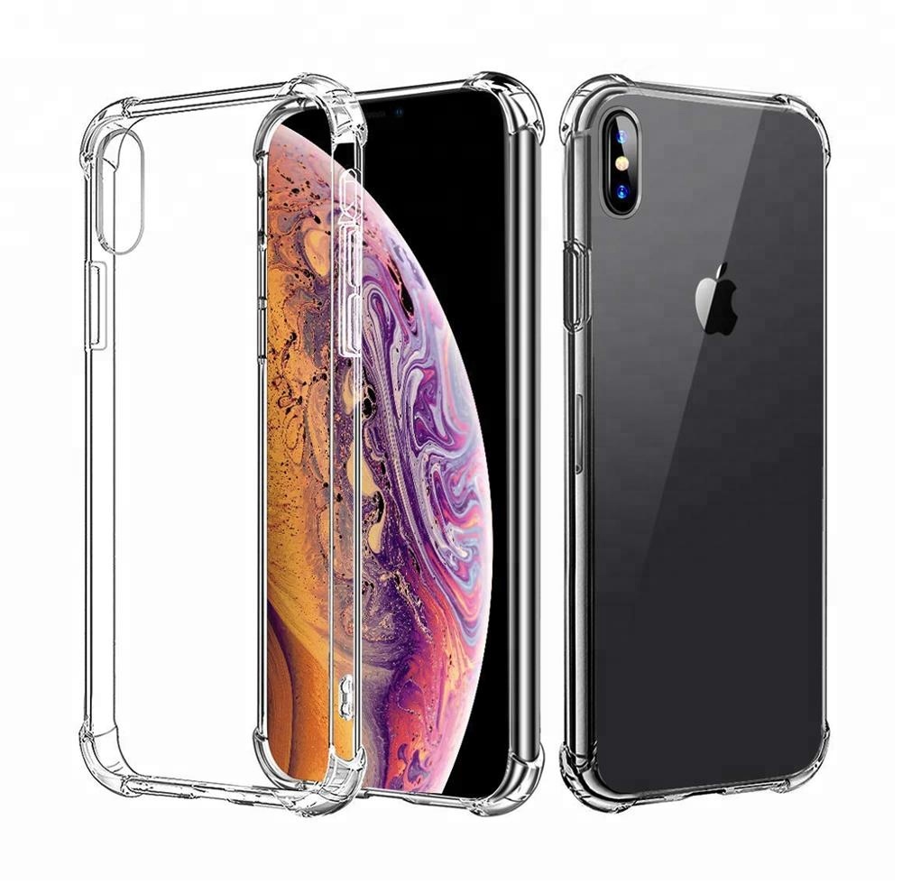 iPHONE Xs Max Crystal Clear Transparent Case (Clear)